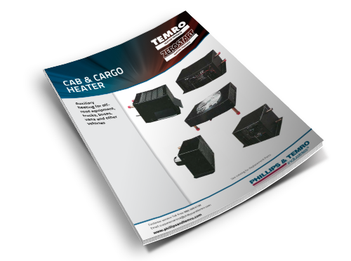 Zerostart Product Data Sheet - Cab and Cargo Heaters